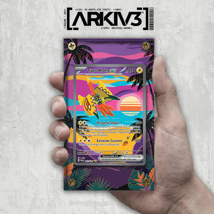 [UNIT: 247/182] // Tapu Koko ex Extended Art Display Case - Raw