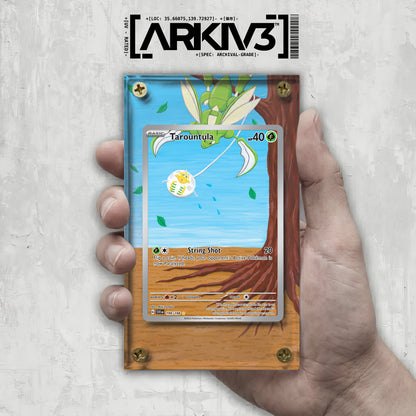 [UNIT: 199/198] // Tarountula Extended Art Display Case - Raw