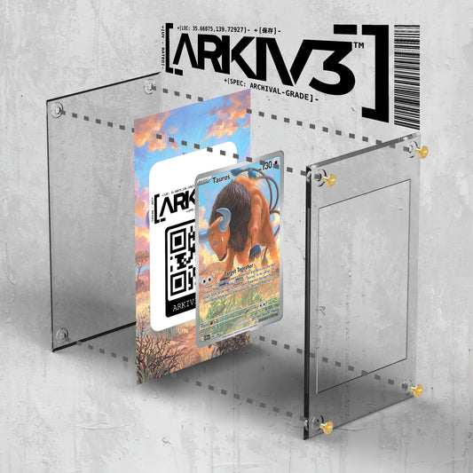 [UNIT: 96/86] // Tauros Extended Art Display Case - Raw