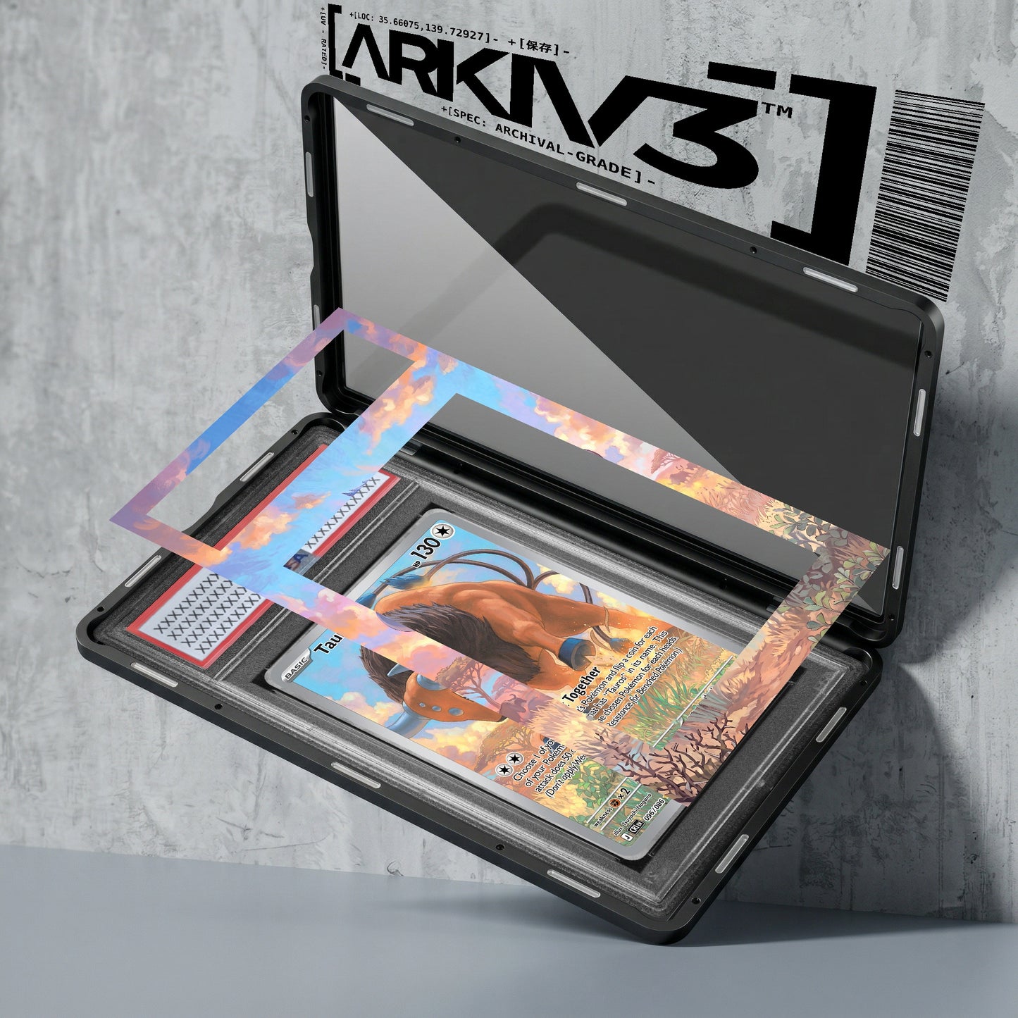 [UNIT: 96/86] // Tauros Extended Art Display Case - Graded