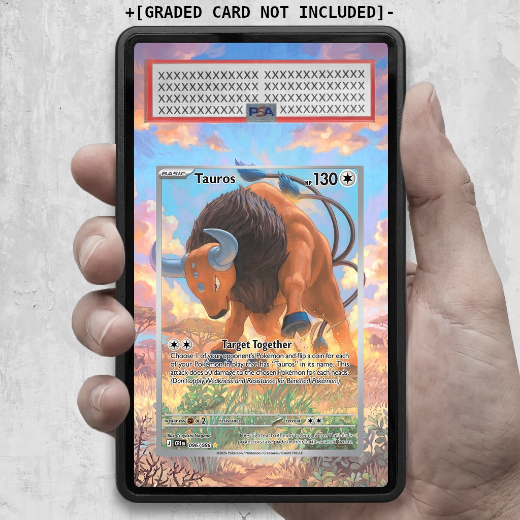 [UNIT: 96/86] // Tauros Extended Art Display Case - Graded