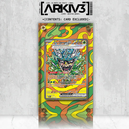[UNIT: 145/131] // Teal Mask Ogerpon ex Extended Art Display Case - Raw