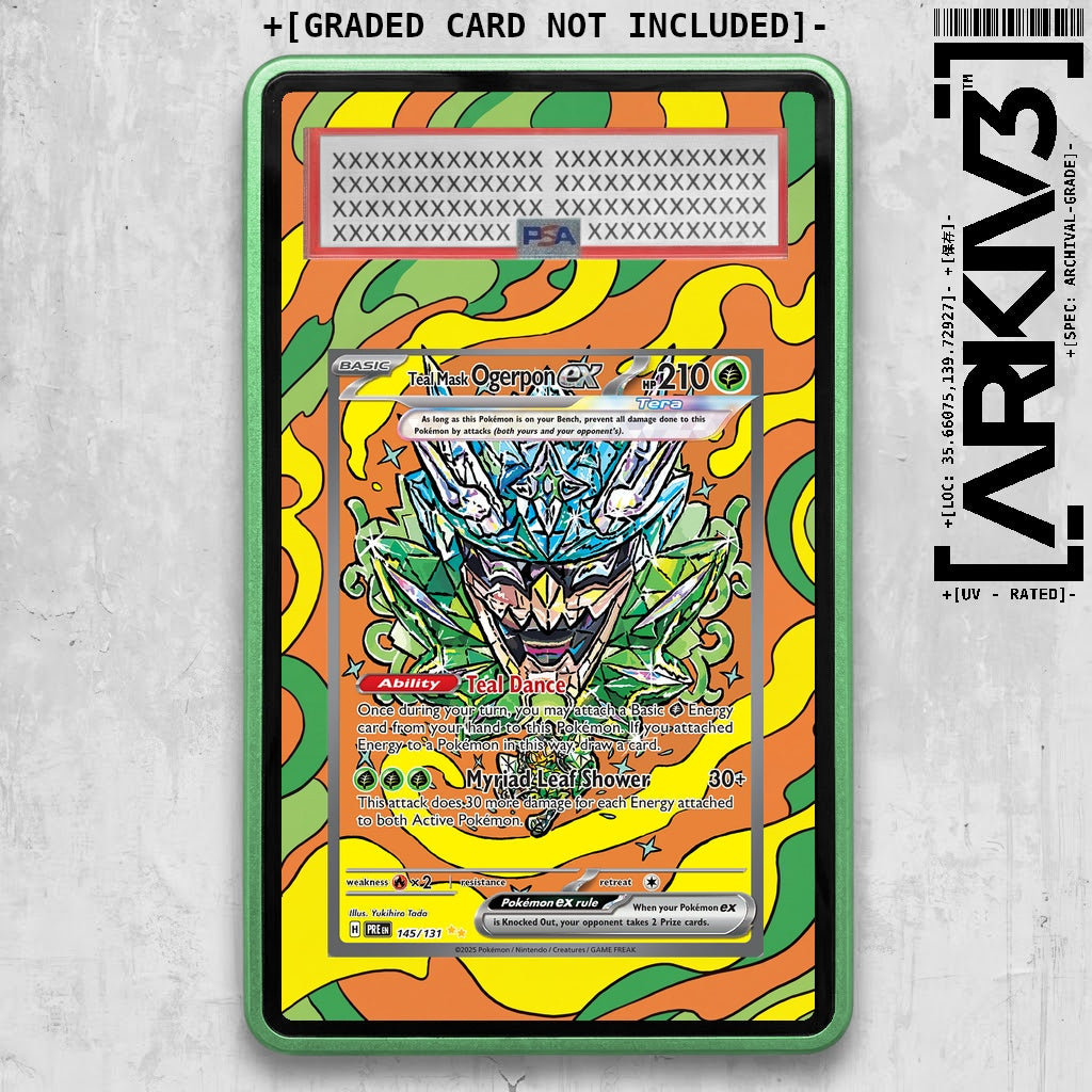 ARKIV3 PSA graded front - Green