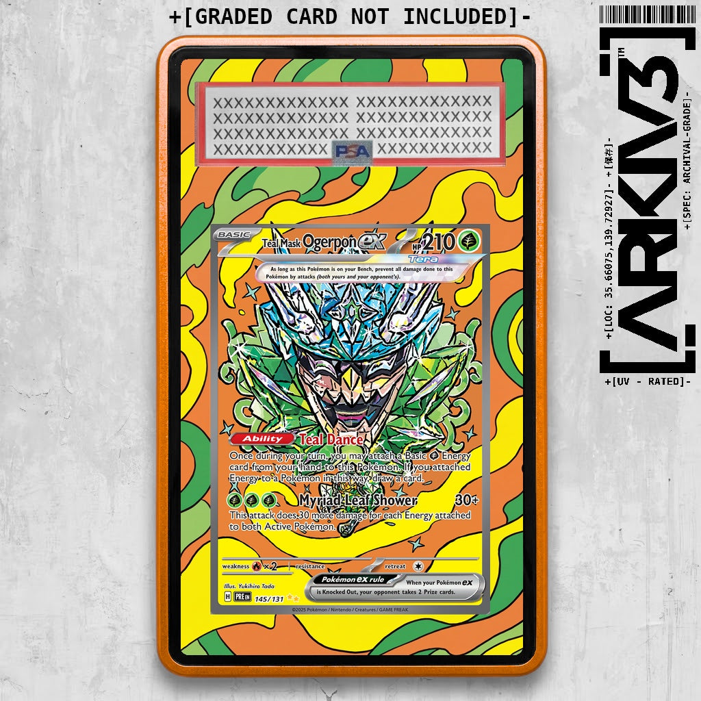 ARKIV3 PSA graded front - Orange