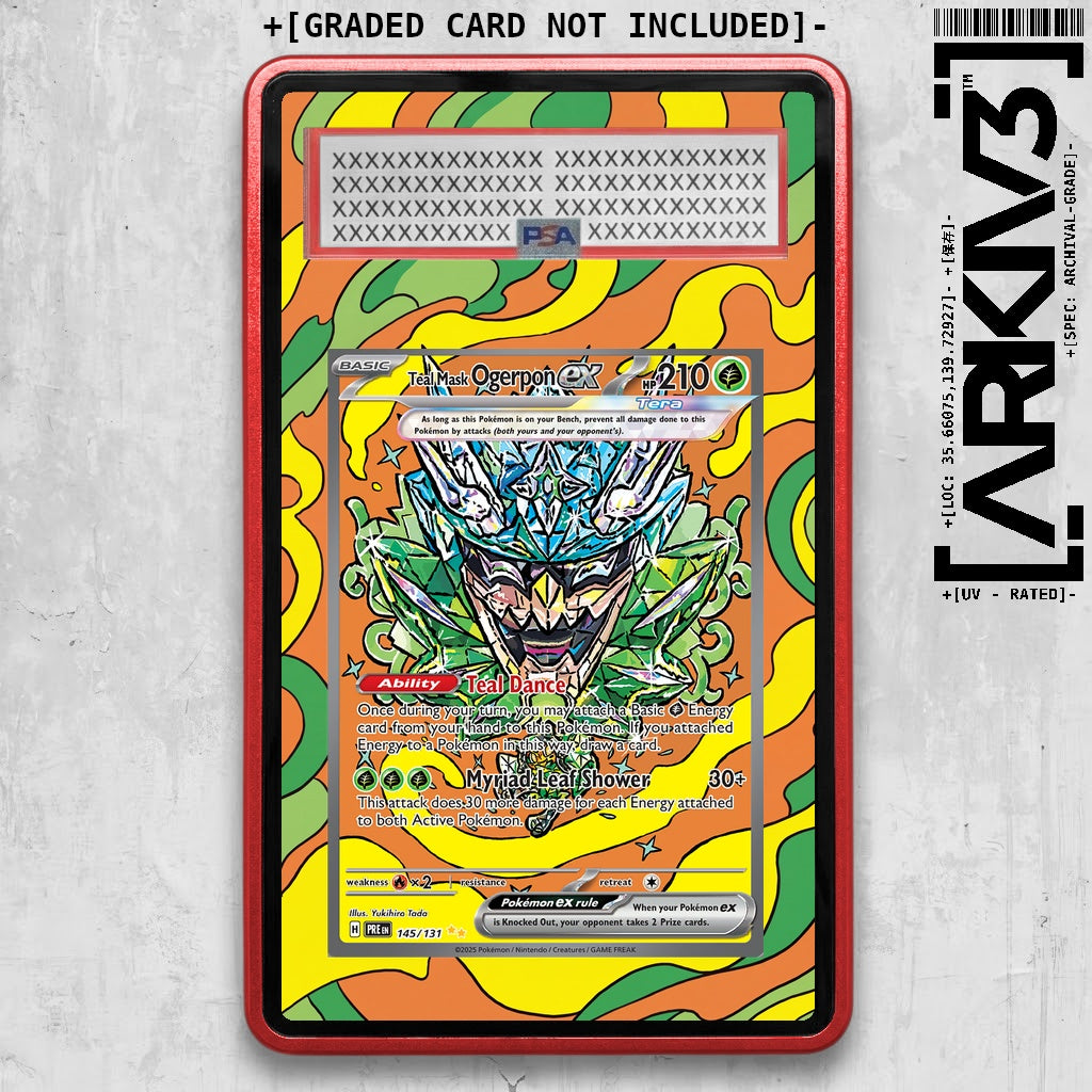 ARKIV3 PSA graded front - Red