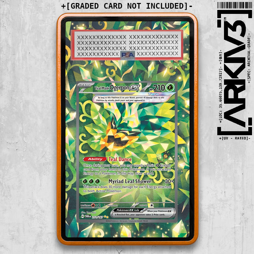 ARKIV3 PSA graded front - Orange