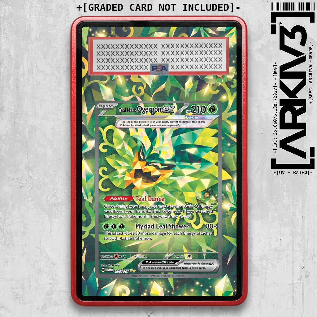 ARKIV3 PSA graded front - Red