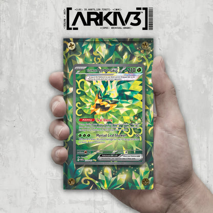 [UNIT: 211/167] // Teal Mask Ogerpon ex Extended Art Display Case - Raw