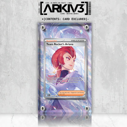 [UNIT: 237/182] // Team Rocket's Ariana Extended Art Display Case - Raw