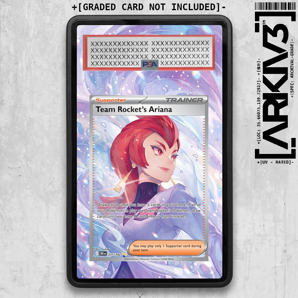 ARKIV3 PSA graded front - Black