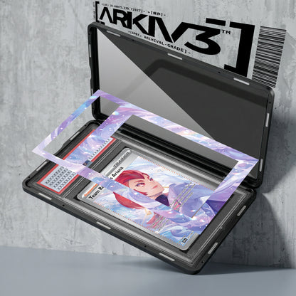 ARKIV3 PSA graded exploded mockup