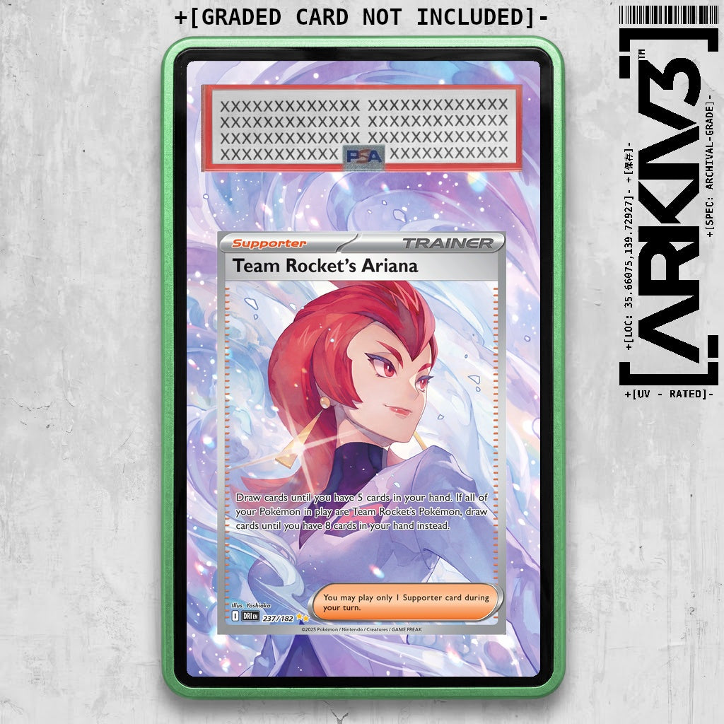 ARKIV3 PSA graded front - Green