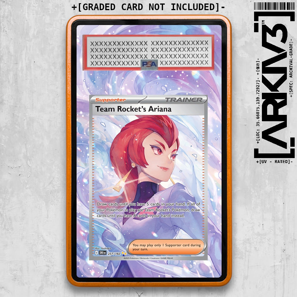 ARKIV3 PSA graded front - Orange