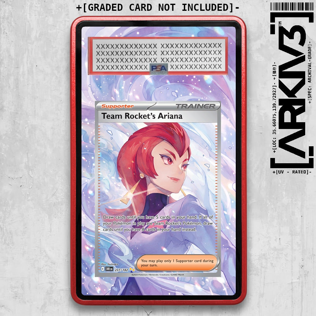 ARKIV3 PSA graded front - Red