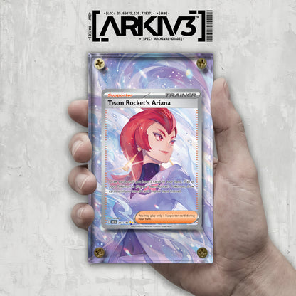 [UNIT: 237/182] // Team Rocket's Ariana Extended Art Display Case - Raw