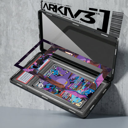 ARKIV3 PSA graded exploded mockup