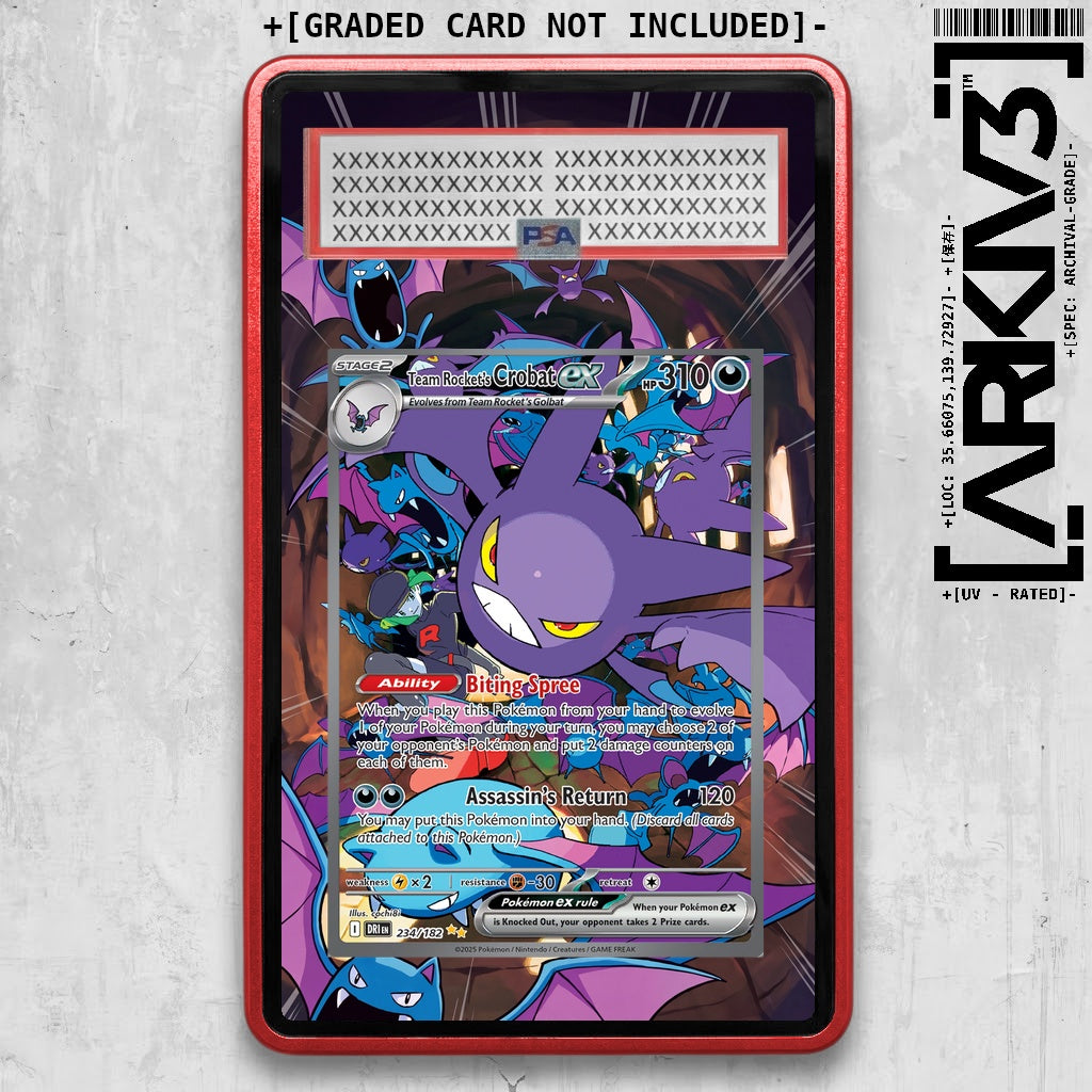 ARKIV3 PSA graded front - Red