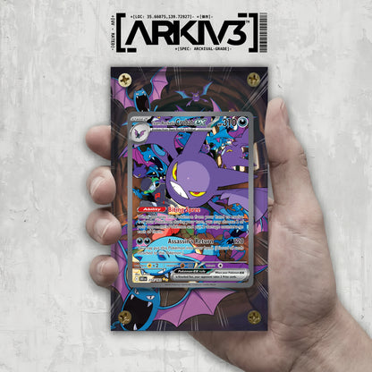 [UNIT: 234/182] // Team Rocket's Crobat ex Extended Art Display Case - Raw