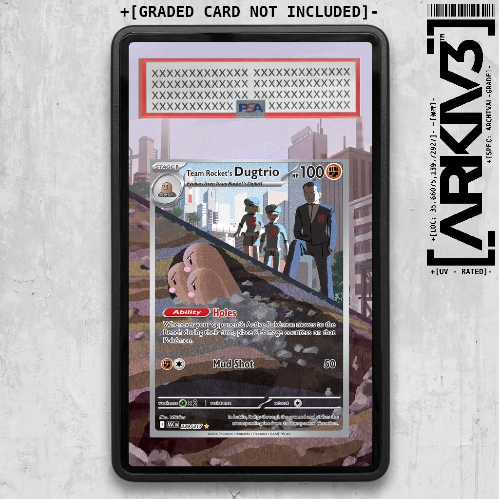 ARKIV3 PSA graded front - Black