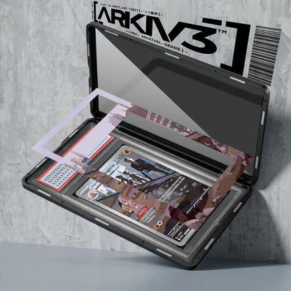 ARKIV3 PSA graded exploded mockup