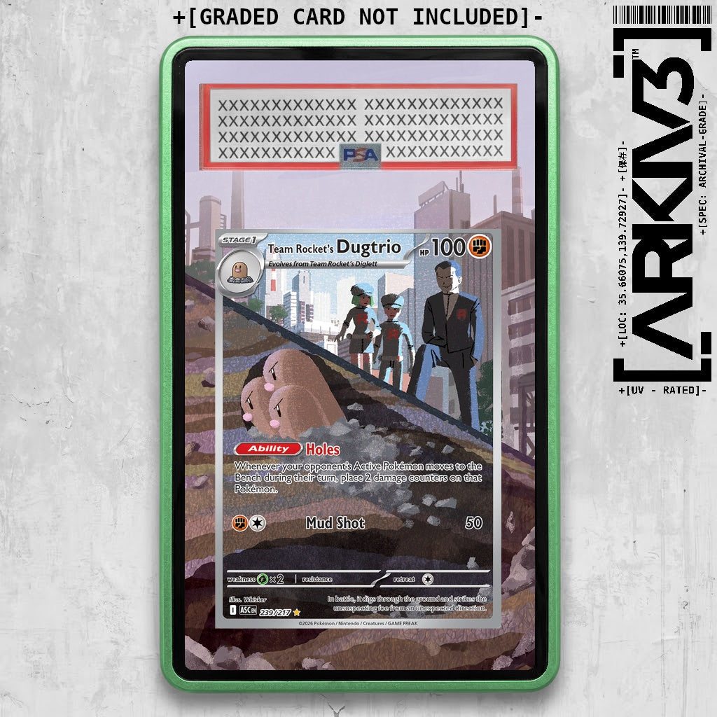 ARKIV3 PSA graded front - Green