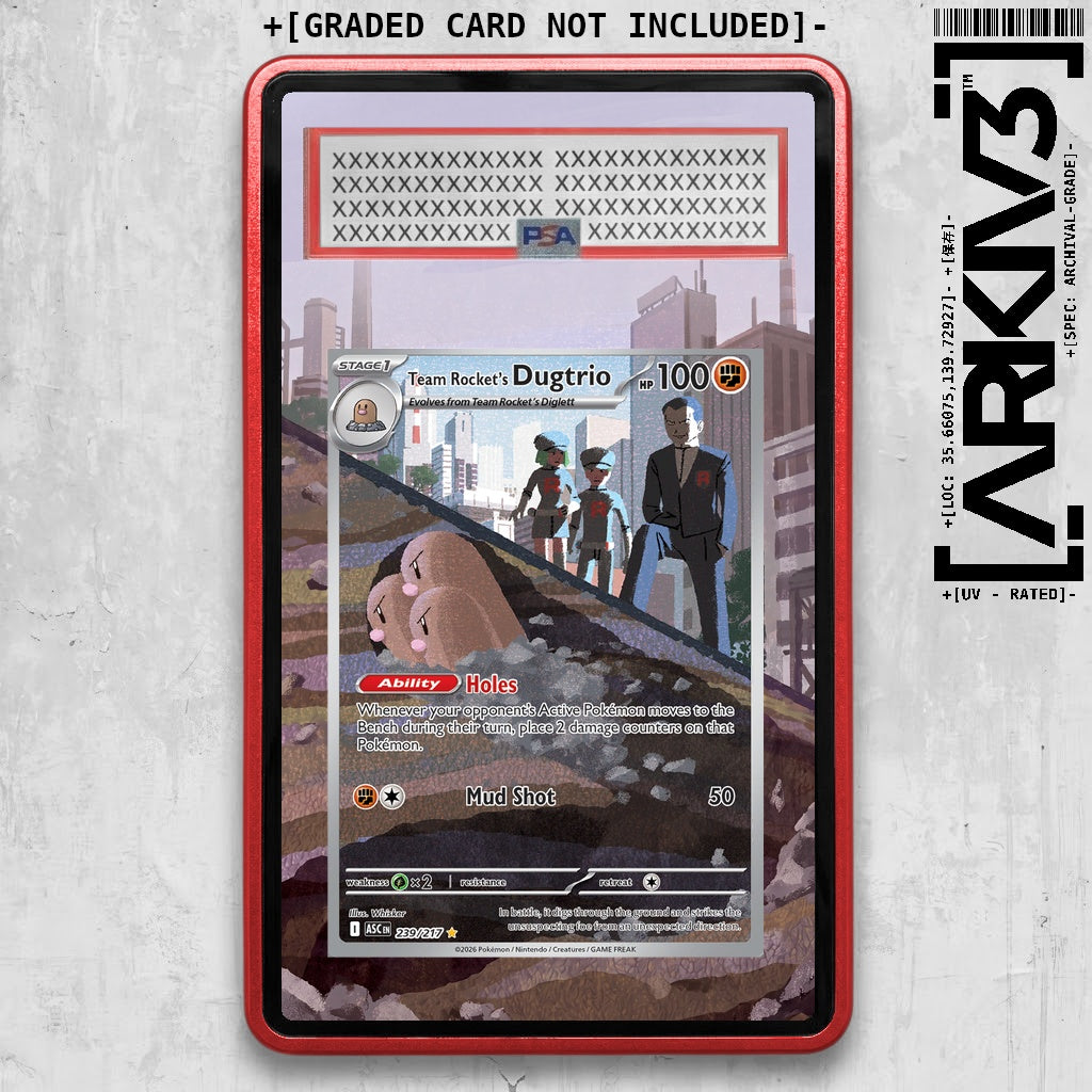 ARKIV3 PSA graded front - Red