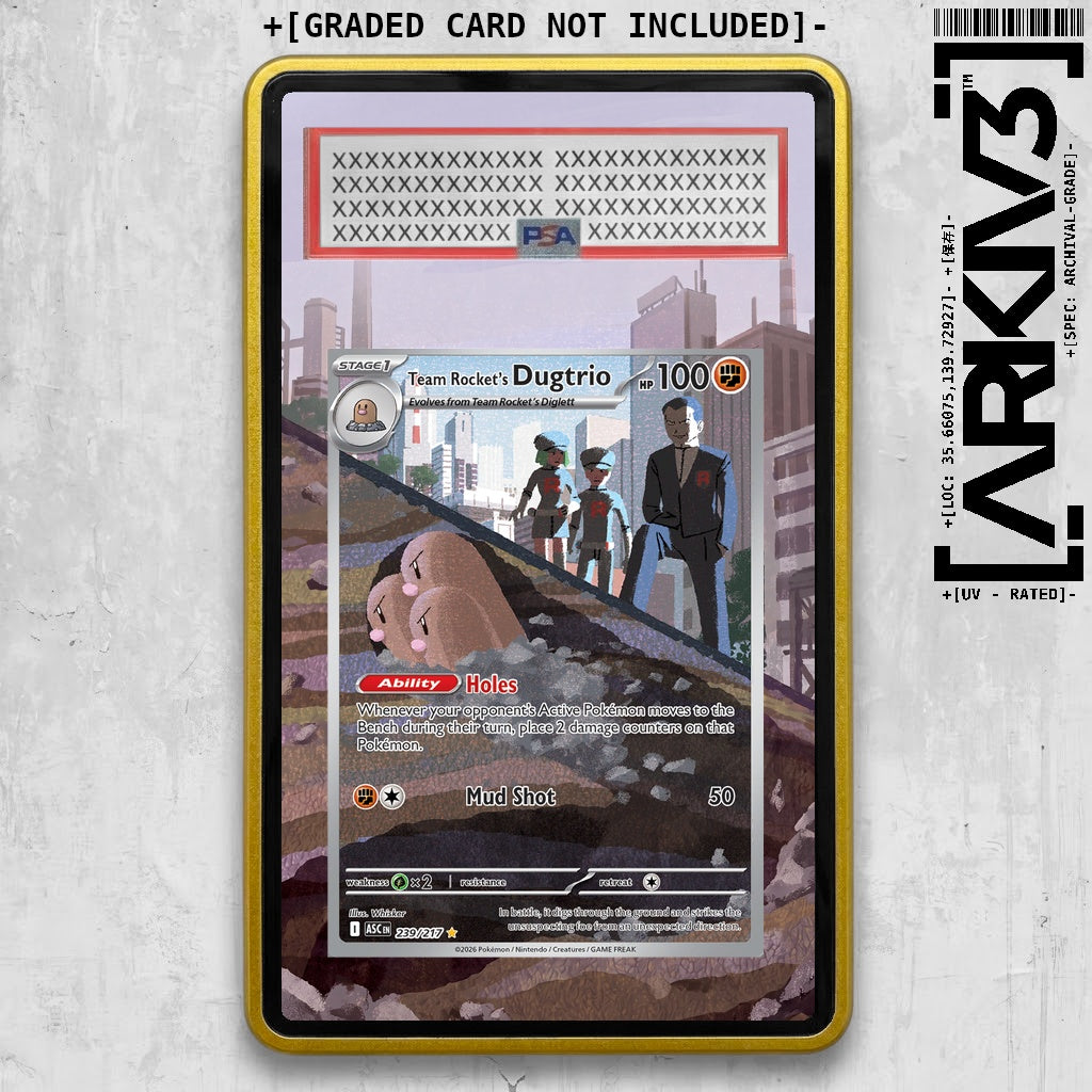 ARKIV3 PSA graded front - Yellow