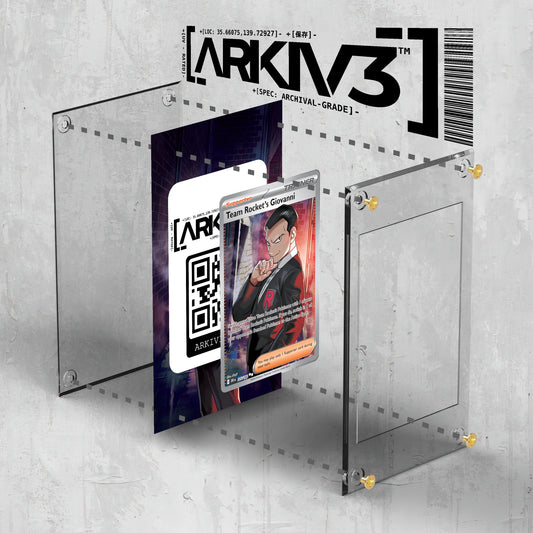 [UNIT: 225/182] // Team Rocket's Giovanni Extended Art Display Case - Raw