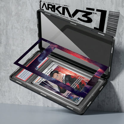 ARKIV3 PSA graded exploded mockup