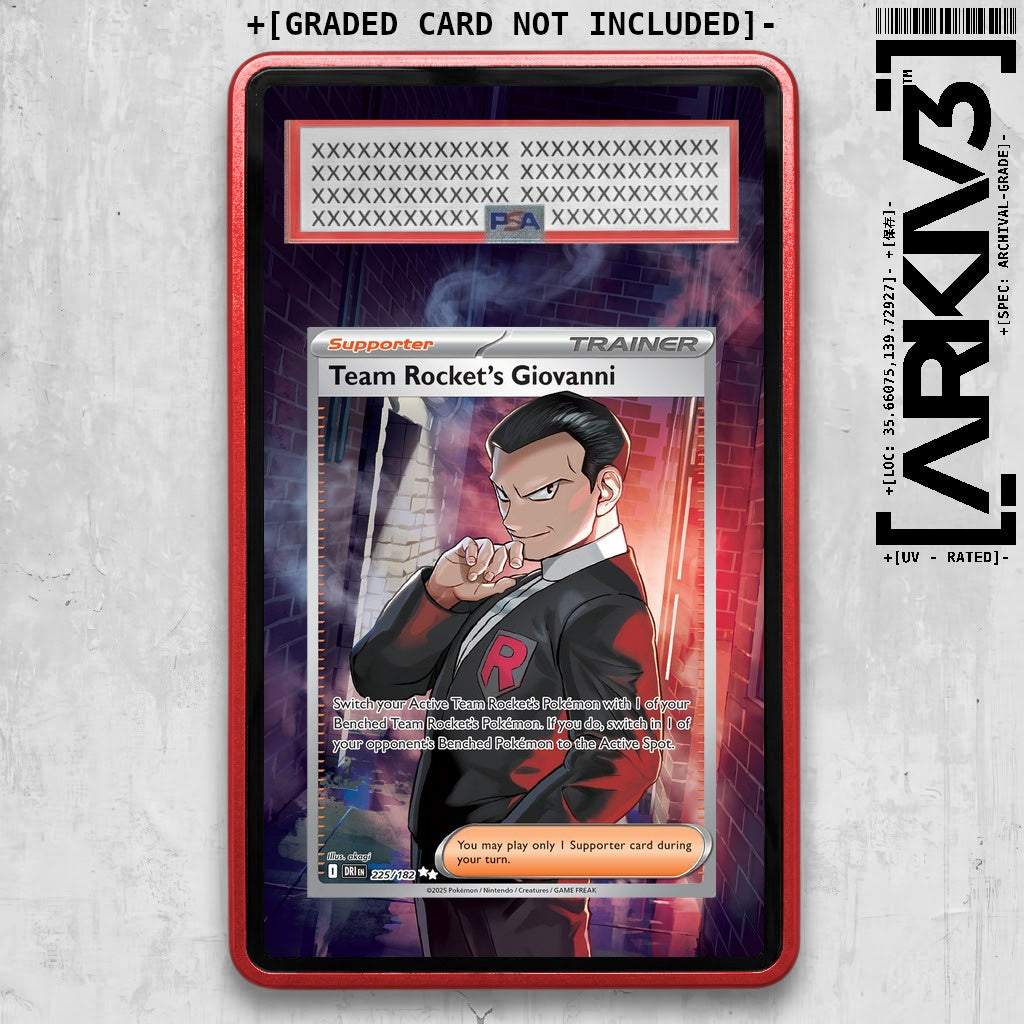 ARKIV3 PSA graded front - Red