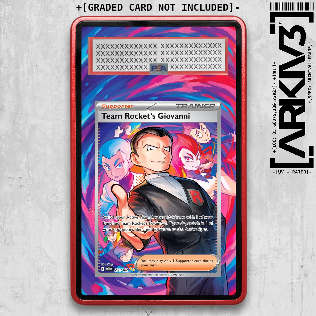 ARKIV3 PSA graded front - Red