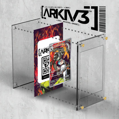 [UNIT: 191/182] // Team Rocket's Houndoom Extended Art Display Case - Raw