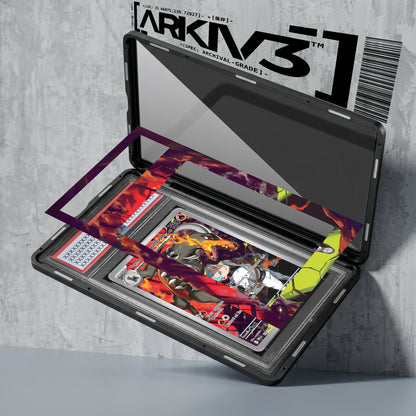ARKIV3 PSA graded exploded mockup