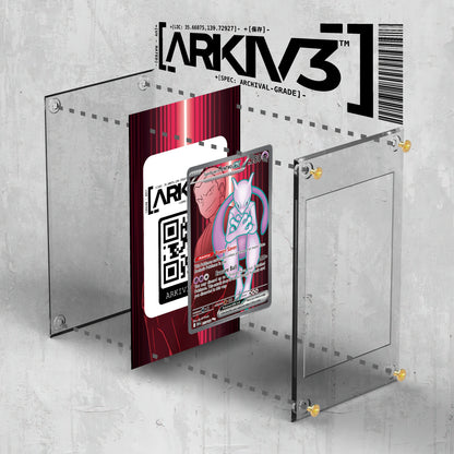 [UNIT: 213/182] // Team Rocket's Mewtwo ex Extended Art Display Case - Raw