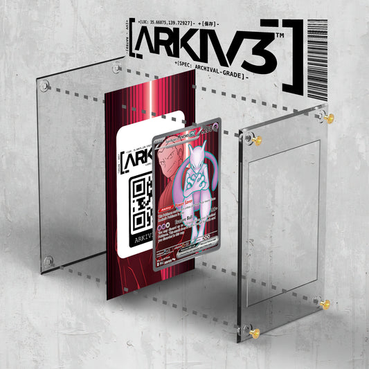 [UNIT: 213/182] // Team Rocket's Mewtwo ex Extended Art Display Case - Raw
