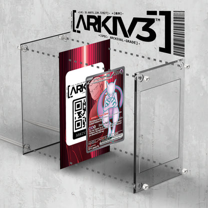 [UNIT: 213/182] // Team Rocket's Mewtwo ex Extended Art Display Case - Raw