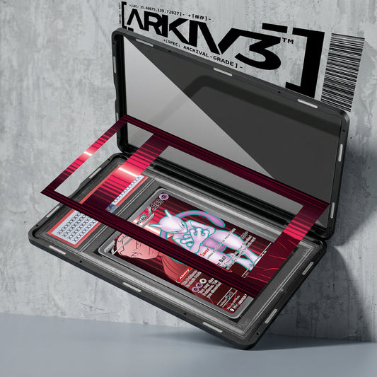 ARKIV3 PSA graded exploded mockup