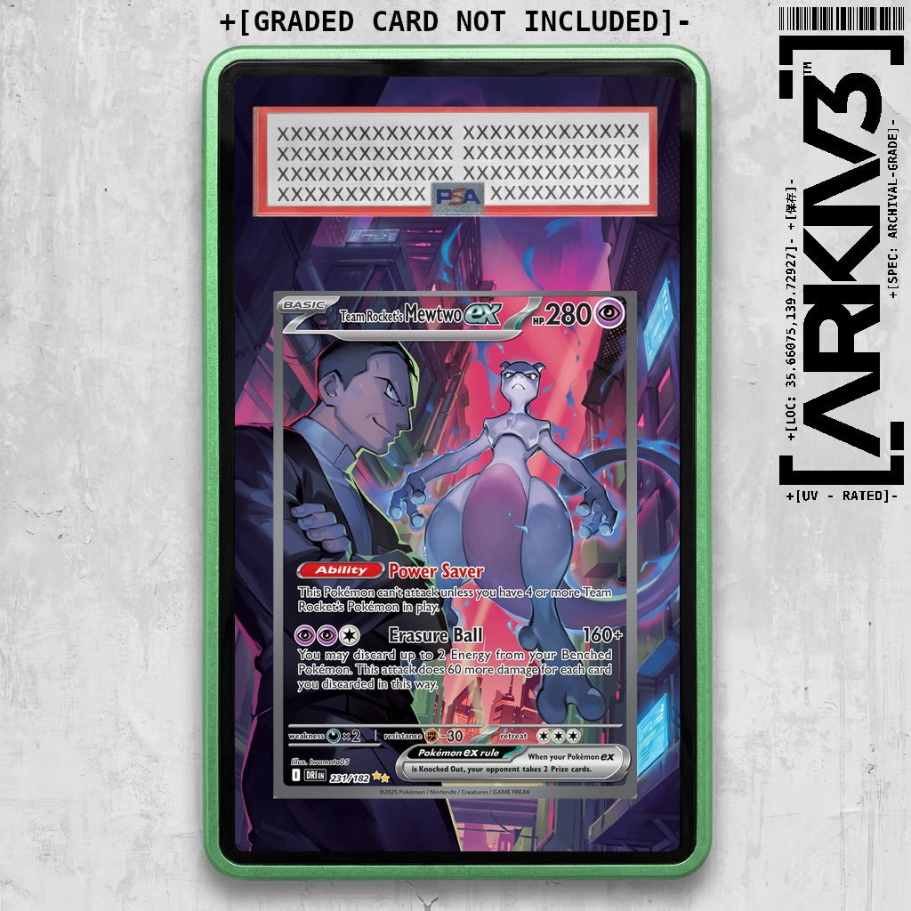 ARKIV3 PSA graded front - Green