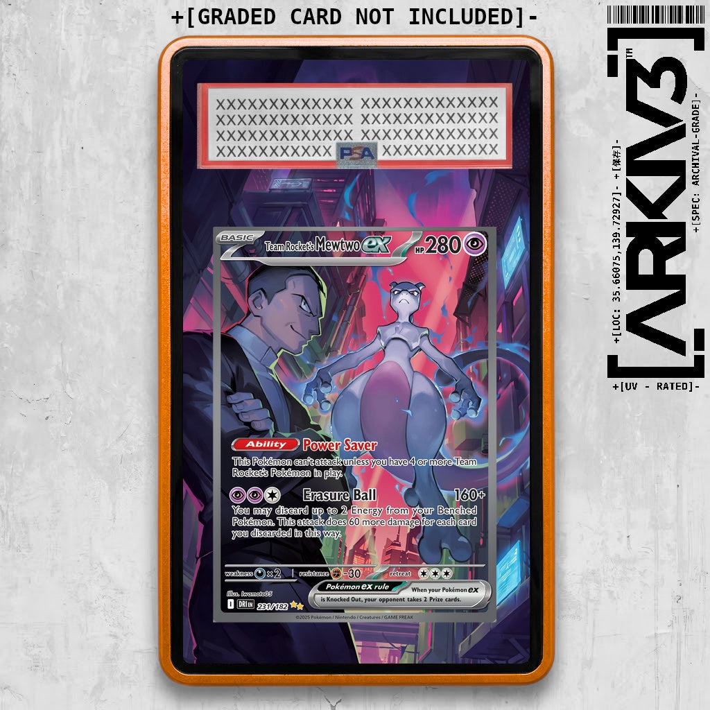 ARKIV3 PSA graded front - Orange