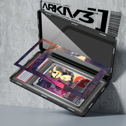 ARKIV3 PSA graded exploded mockup