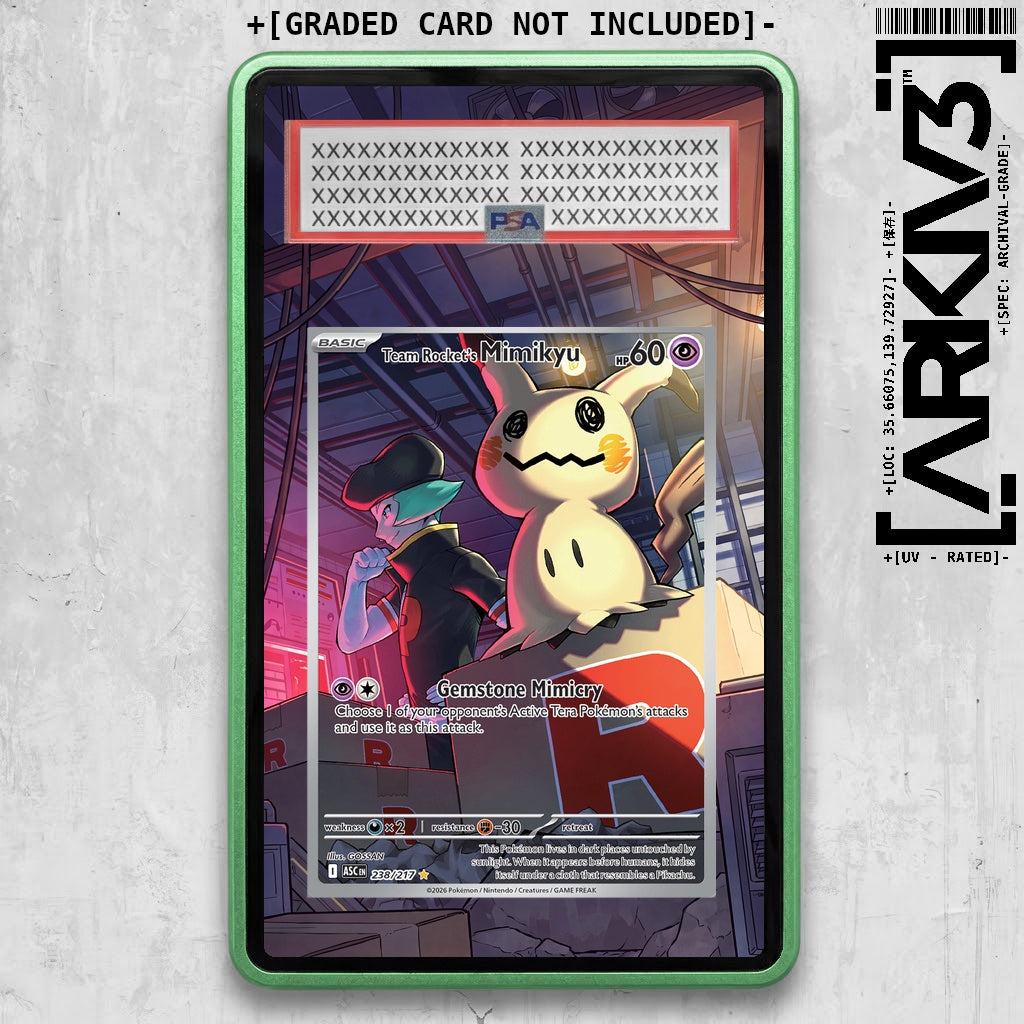 ARKIV3 PSA graded front - Green