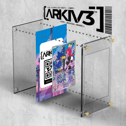 [UNIT: 200/182] // Team Rocket's Murkrow Extended Art Display Case - Raw