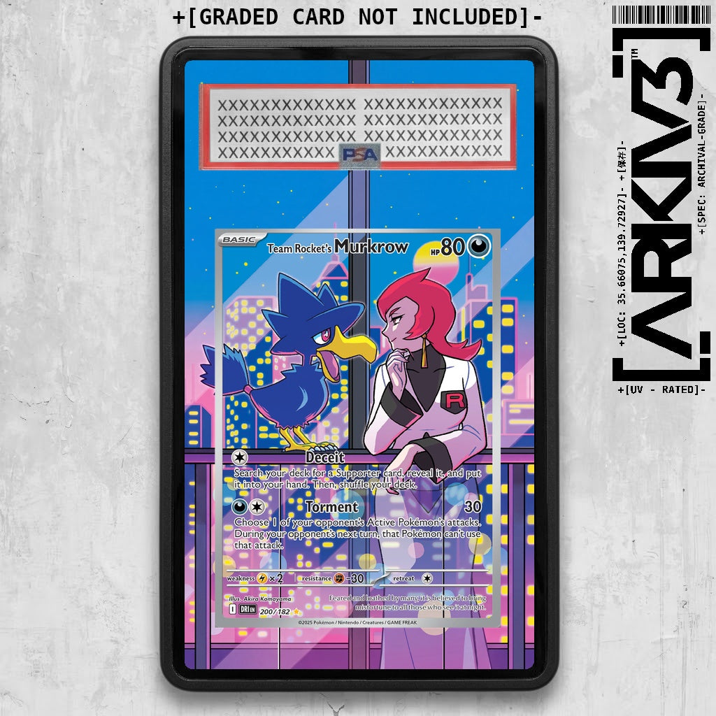 ARKIV3 PSA graded front - Black