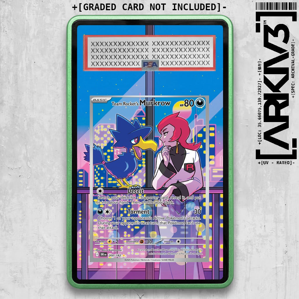 ARKIV3 PSA graded front - Green