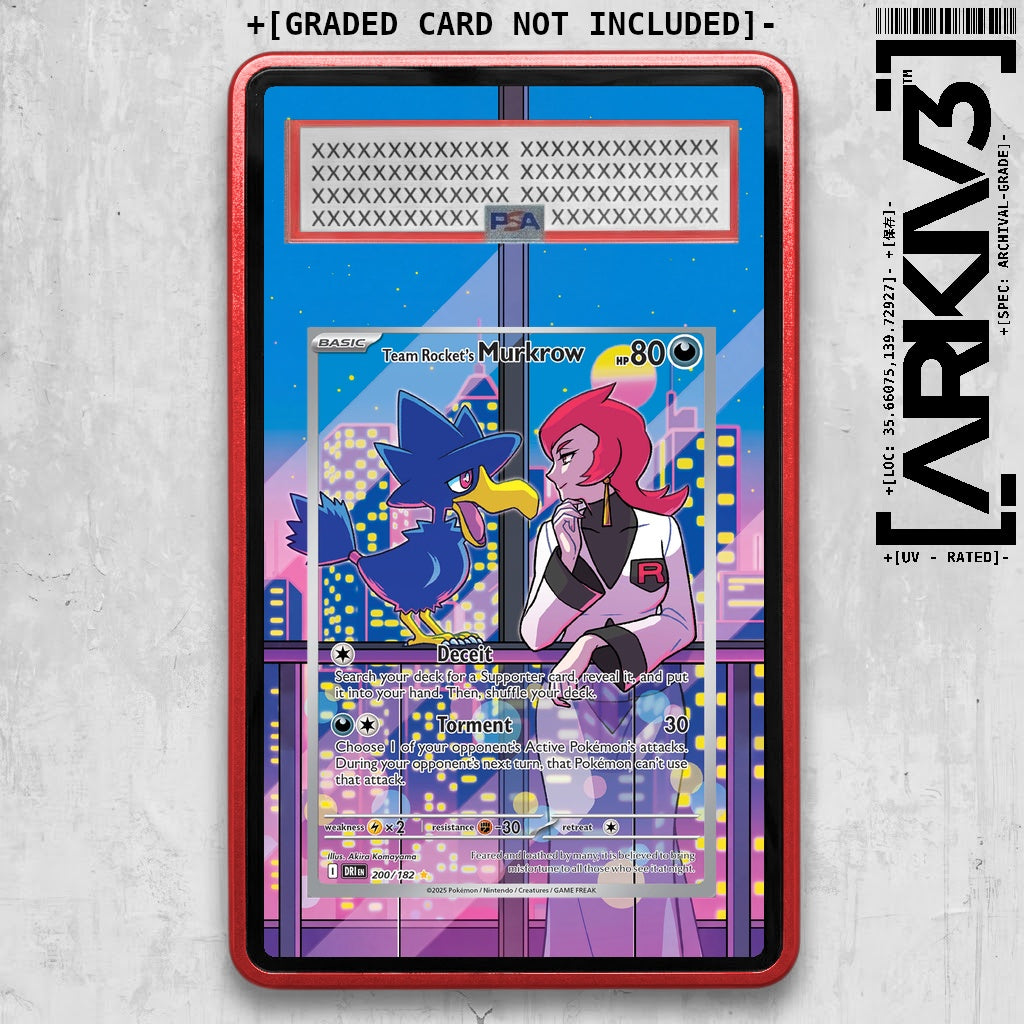 ARKIV3 PSA graded front - Red