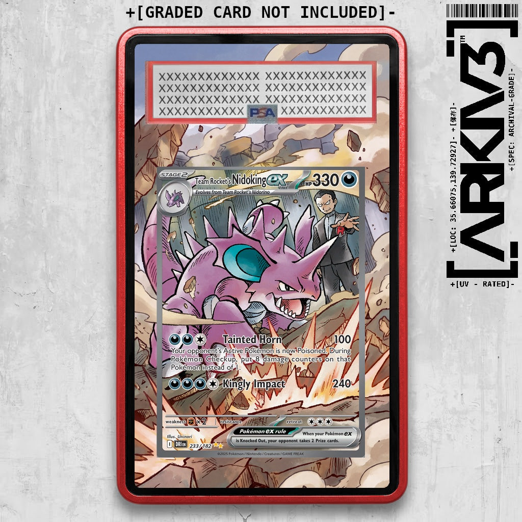ARKIV3 PSA graded front - Red
