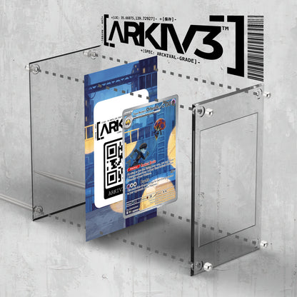 [UNIT: 198/182] // Team Rocket's Orbeetle Extended Art Display Case - Raw