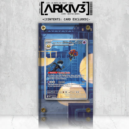 [UNIT: 198/182] // Team Rocket's Orbeetle Extended Art Display Case - Raw