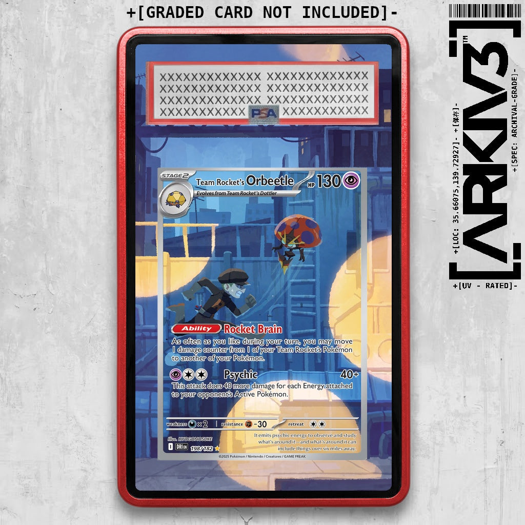 ARKIV3 PSA graded front - Red