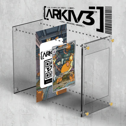 [UNIT: 202/182] // Team Rocket's Raticate Extended Art Display Case - Raw